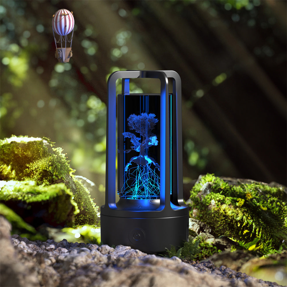 Crystal Lamp & Bluetooth Speaker
