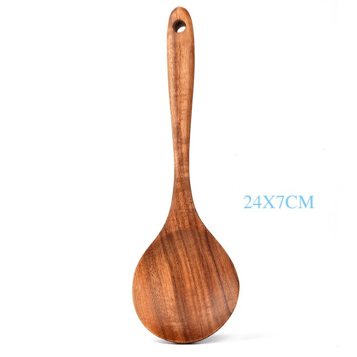 Teak Wood Kitchen Tool Set