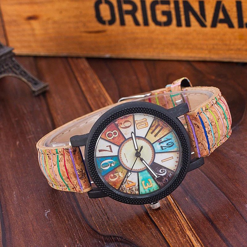 Vintage Leather Women's Watch