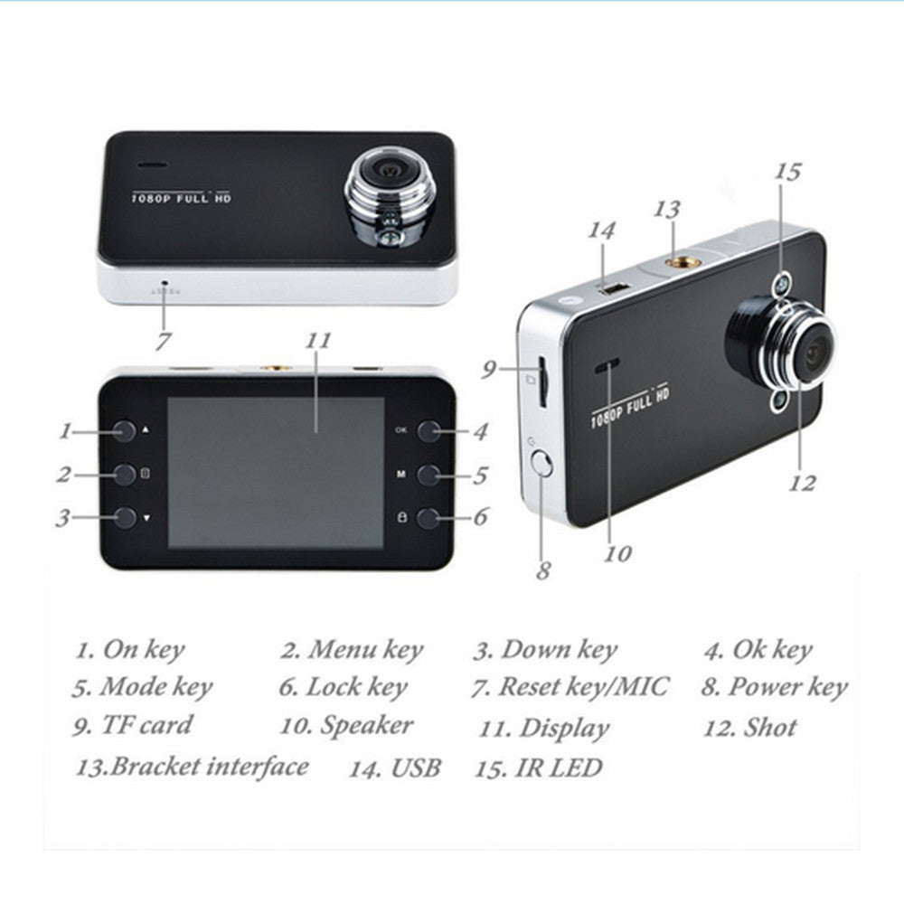 Compact Hidden Dash Cam