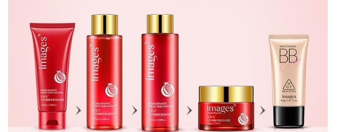 Radiant Red Pomegranate Skincare Set