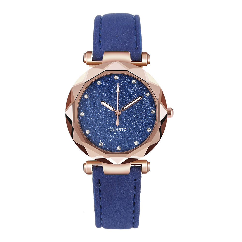 Starry Sky Rhinestone Watch