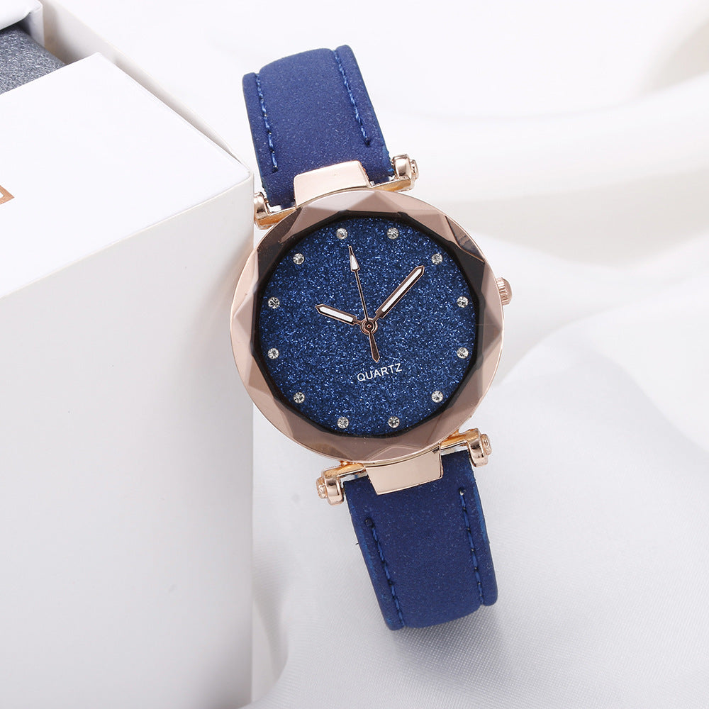 Starry Sky Rhinestone Watch