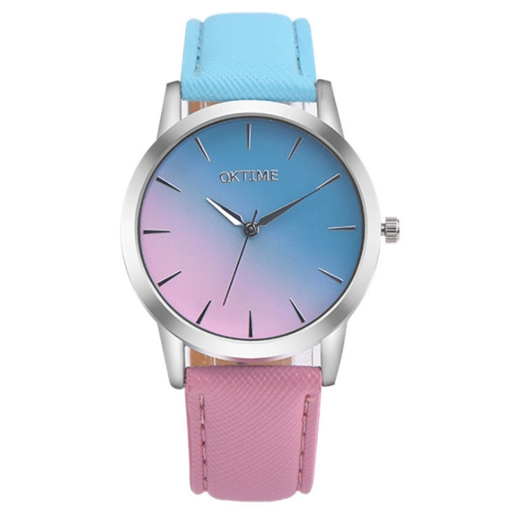 Retro Rainbow Quartz Watch