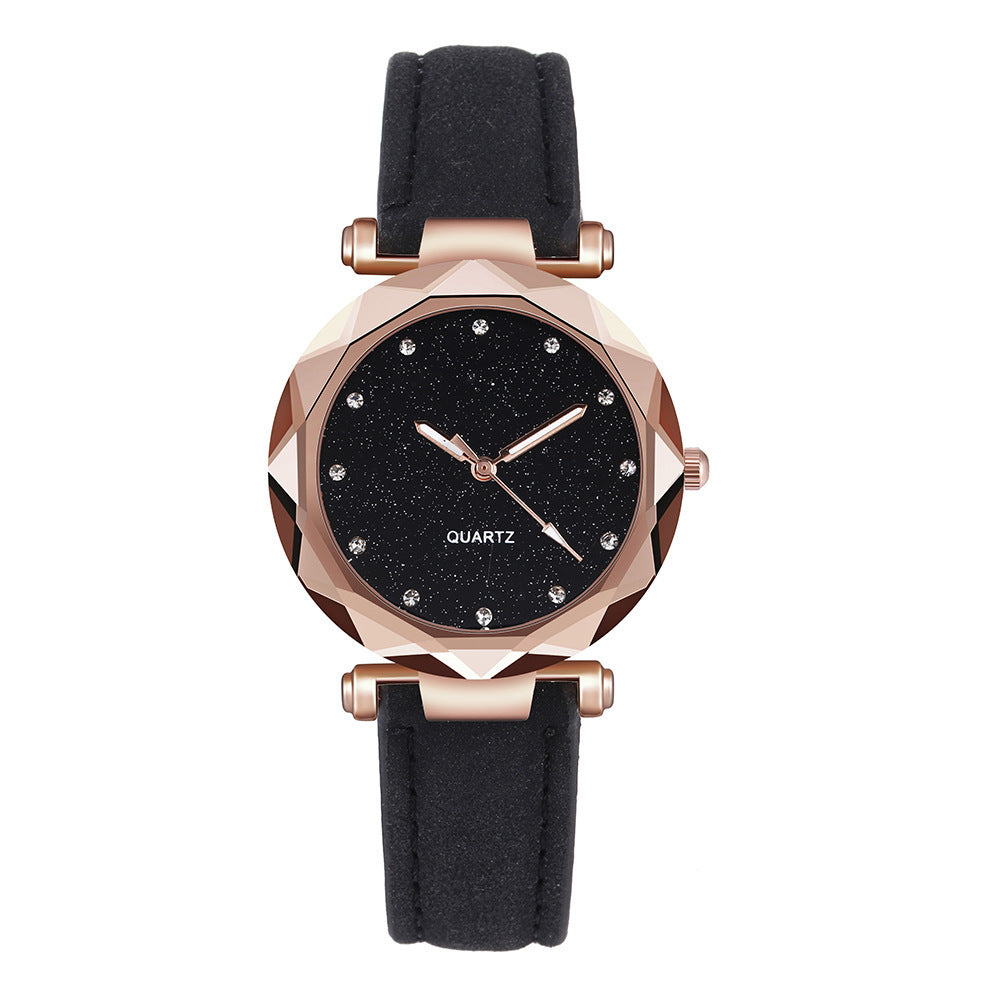Starry Sky Rhinestone Watch