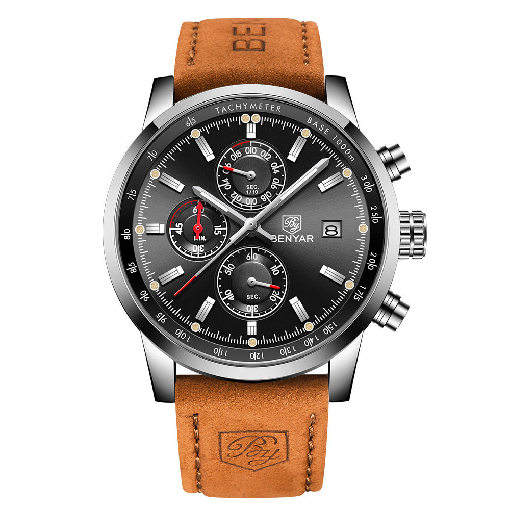 Elite Quartz Luxury Watch
