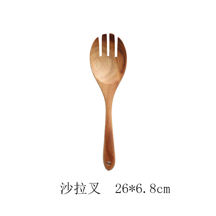 Teak Wood Kitchen Tool Set