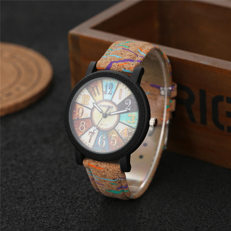 Vintage Leather Women's Watch