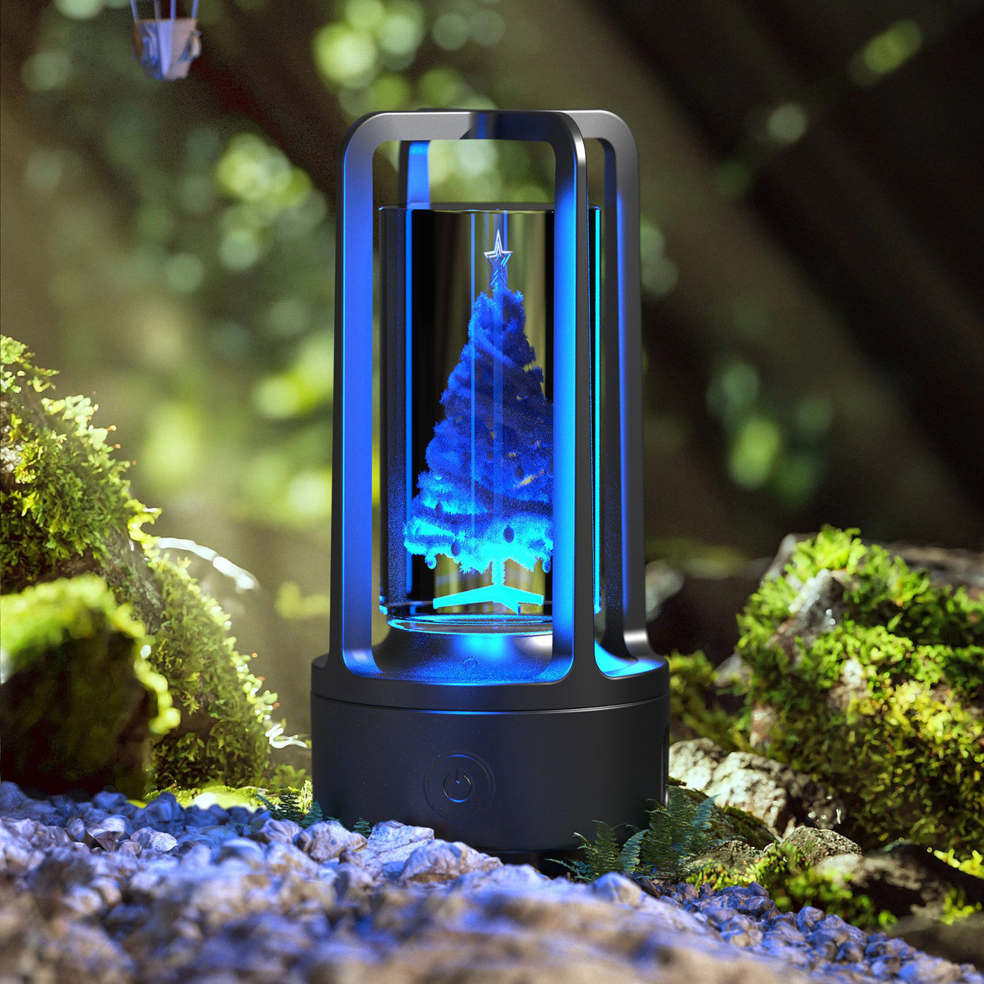 Crystal Lamp & Bluetooth Speaker
