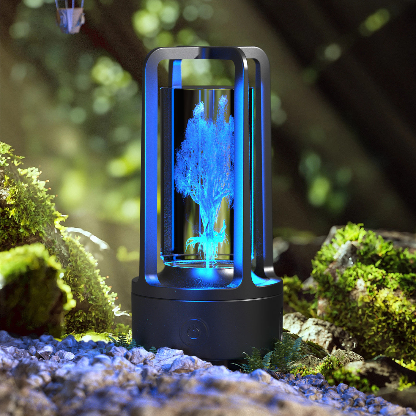Crystal Lamp & Bluetooth Speaker
