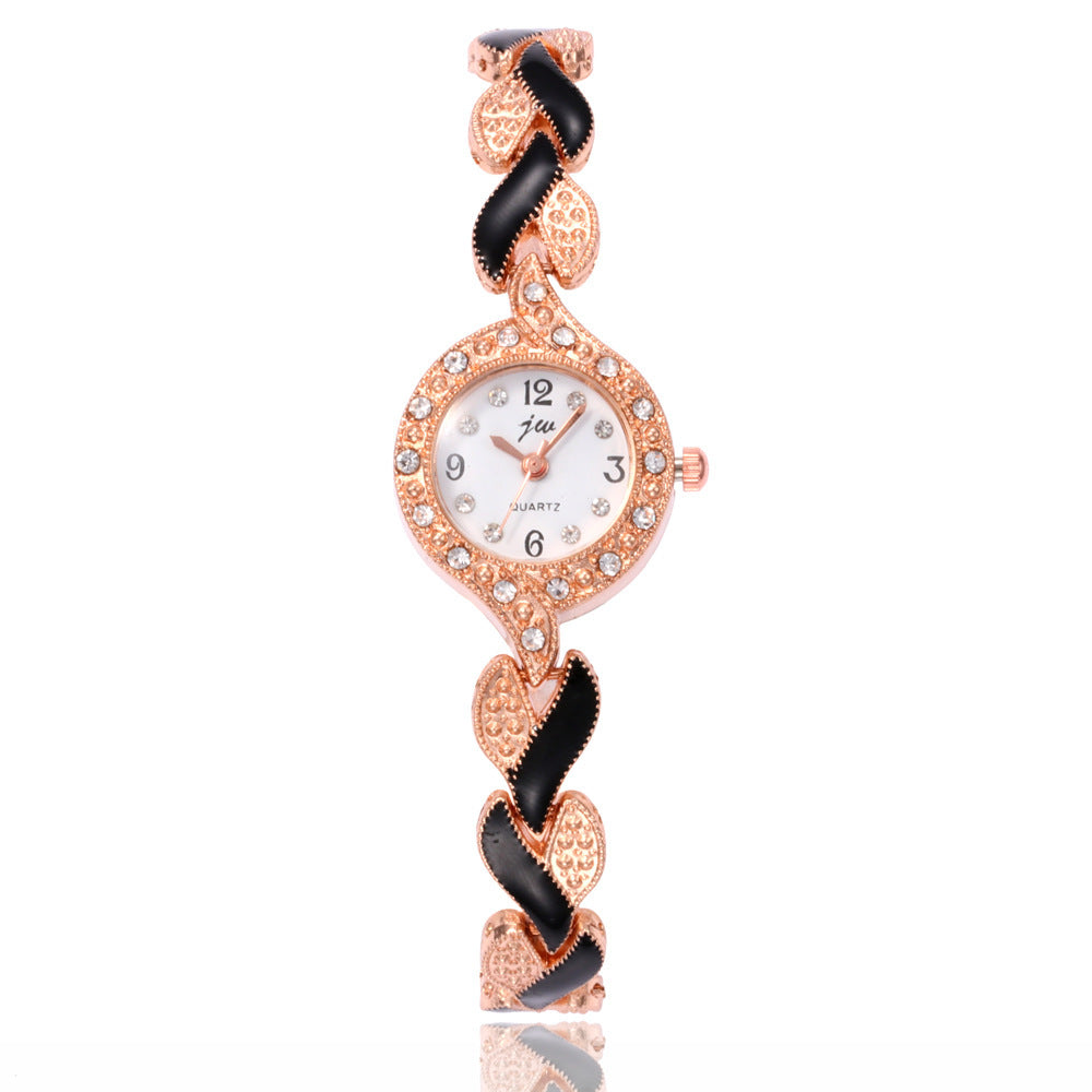 Trendy Leaf Quartz Watch