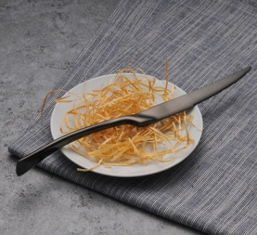 Black Stainless Cutlery Set