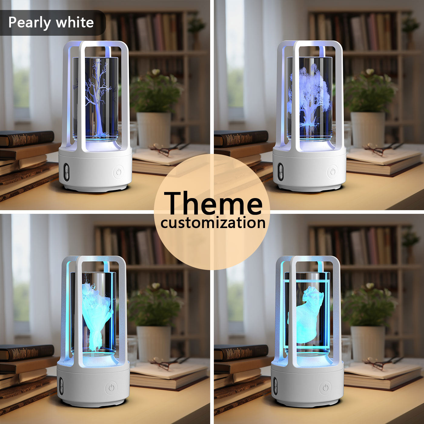 Crystal Lamp & Bluetooth Speaker