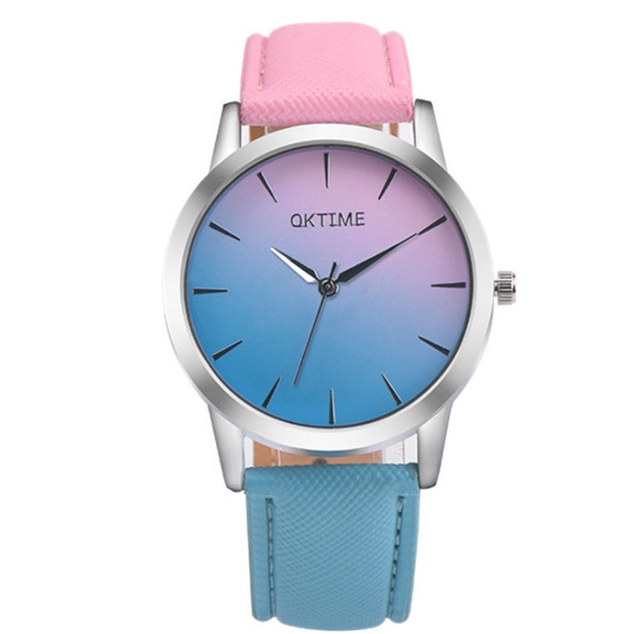 Retro Rainbow Quartz Watch
