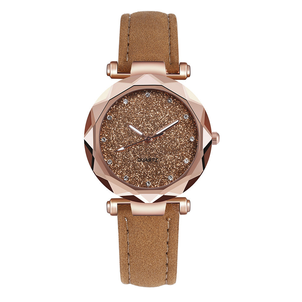 Starry Sky Rhinestone Watch