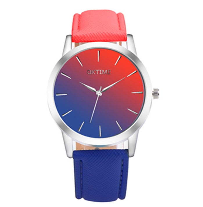 Retro Rainbow Quartz Watch