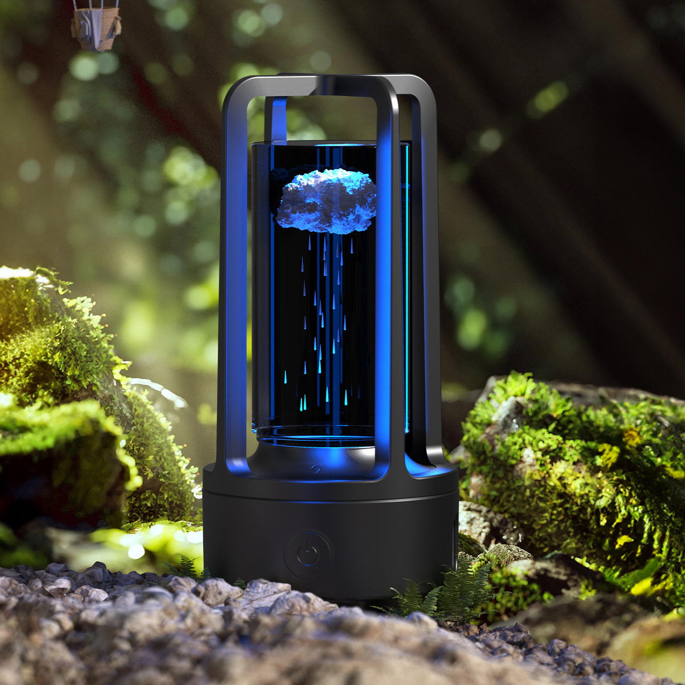 Crystal Lamp & Bluetooth Speaker
