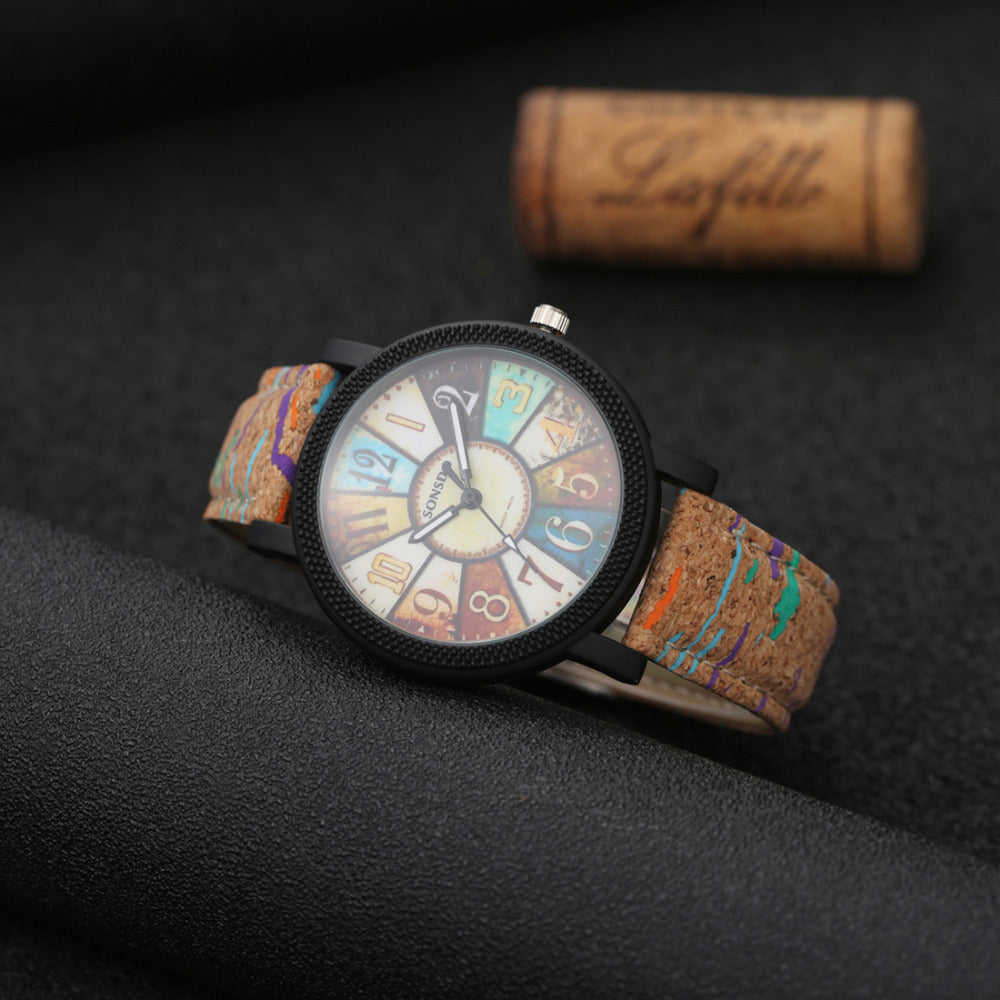 Vintage Leather Women's Watch