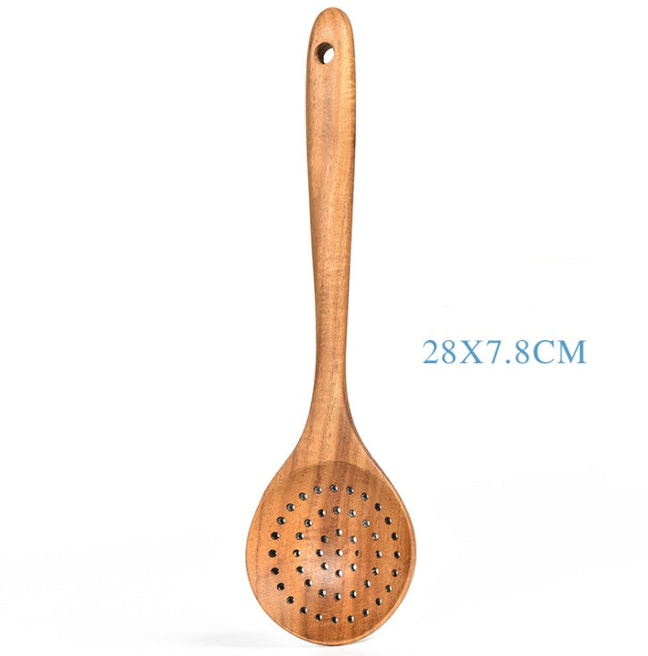 Teak Wood Kitchen Tool Set