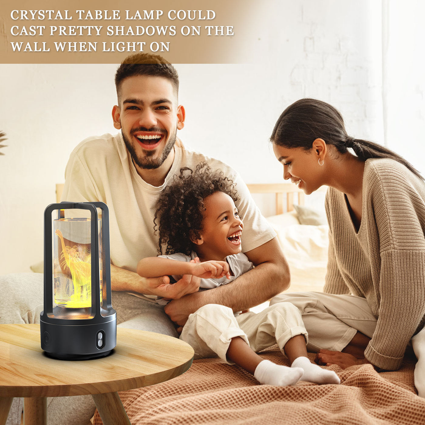 Crystal Lamp & Bluetooth Speaker