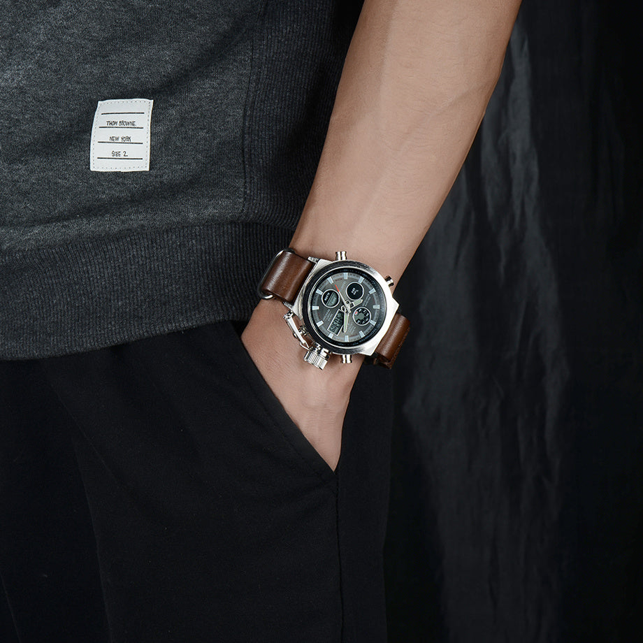 Elite Military Quartz Watch