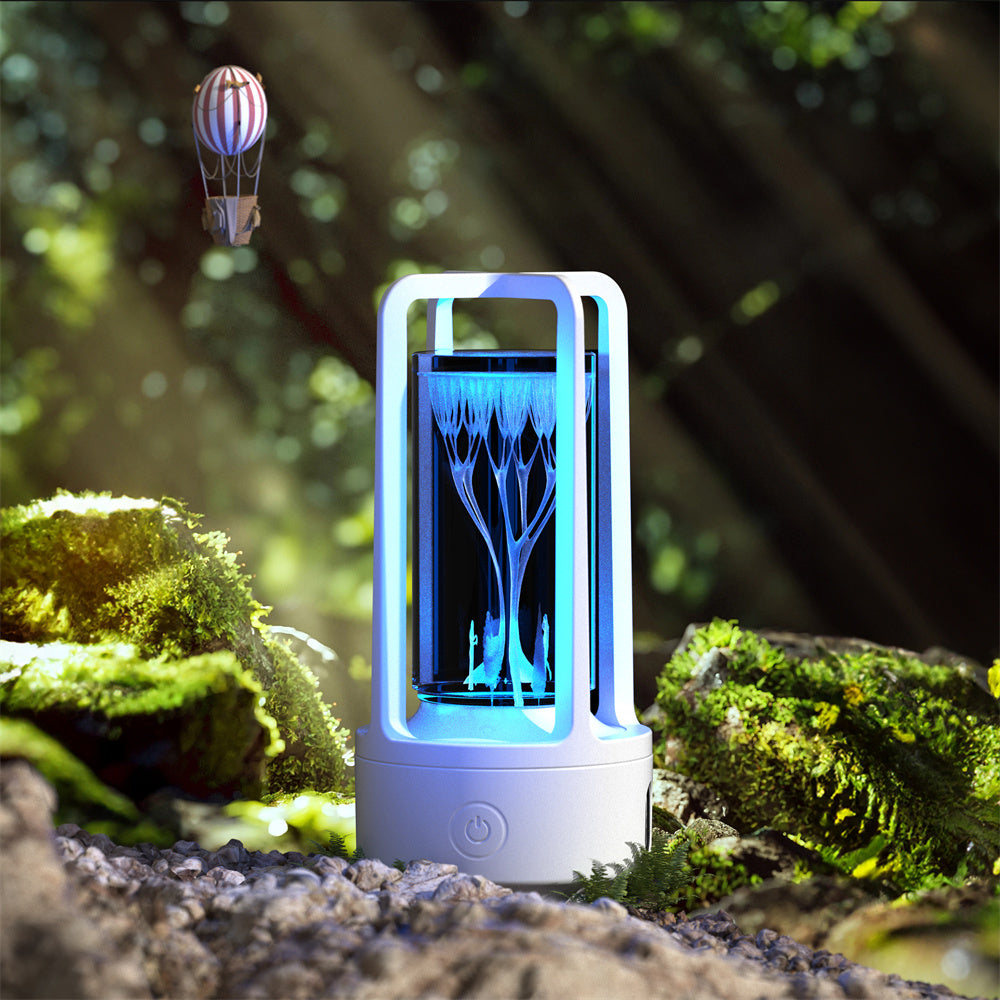 Crystal Lamp & Bluetooth Speaker