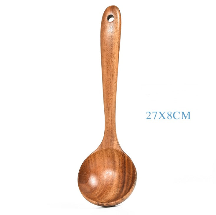 Teak Wood Kitchen Tool Set