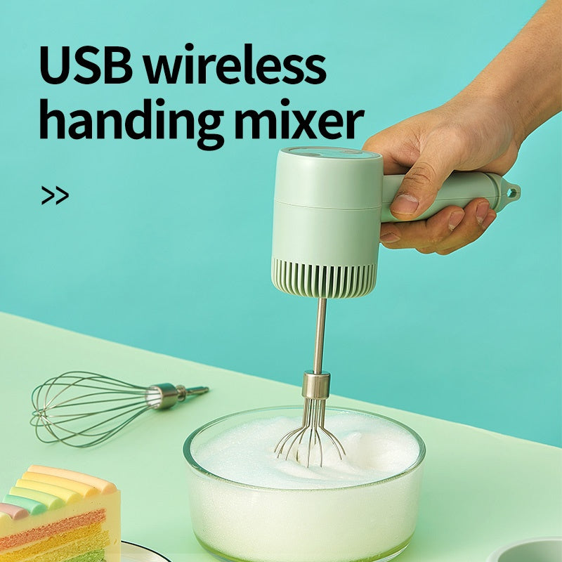 Rechargeable Mini Handheld Mixer