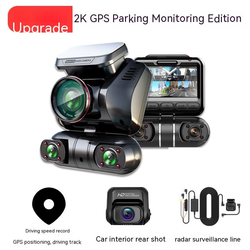 Panoramic 4-Lens Driving Recorder