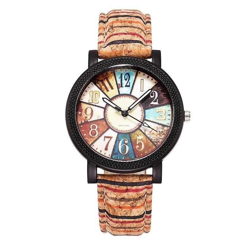Vintage Leather Women's Watch