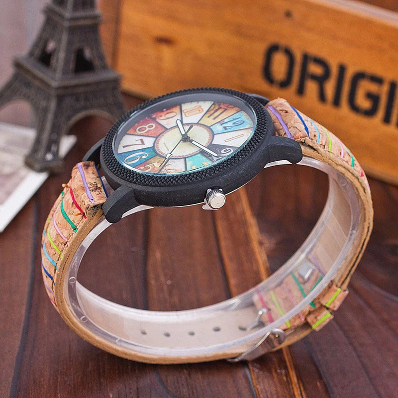 Vintage Leather Women's Watch