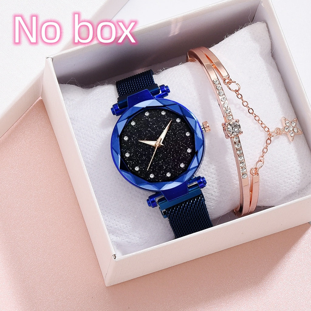 Starry Sky Bracelet Watch Set
