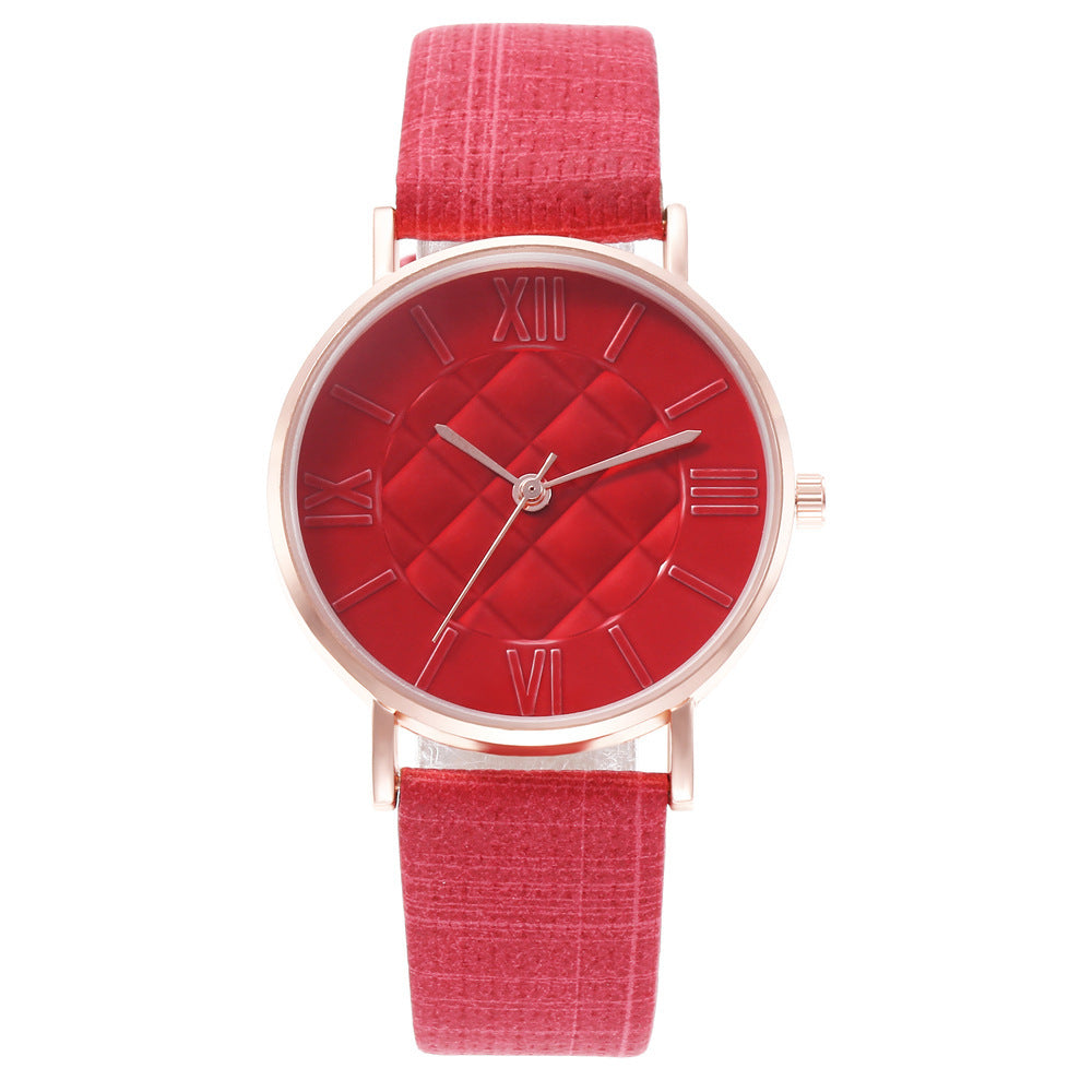 Pineapple Quartz Roman Watch