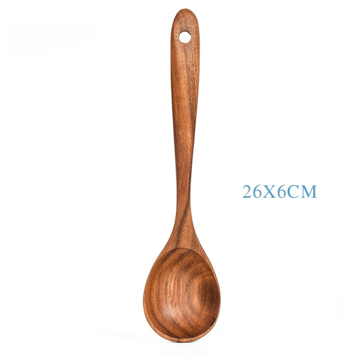 Teak Wood Kitchen Tool Set
