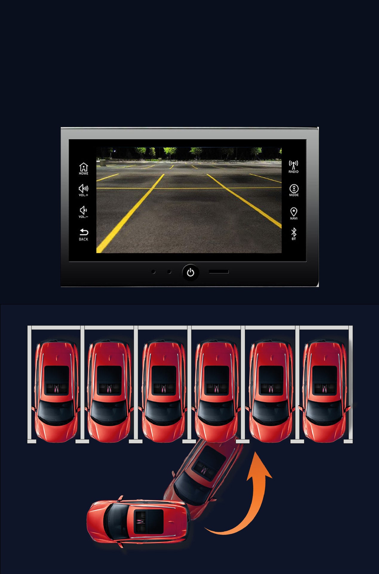 Elantra Rearview Reversing Camera