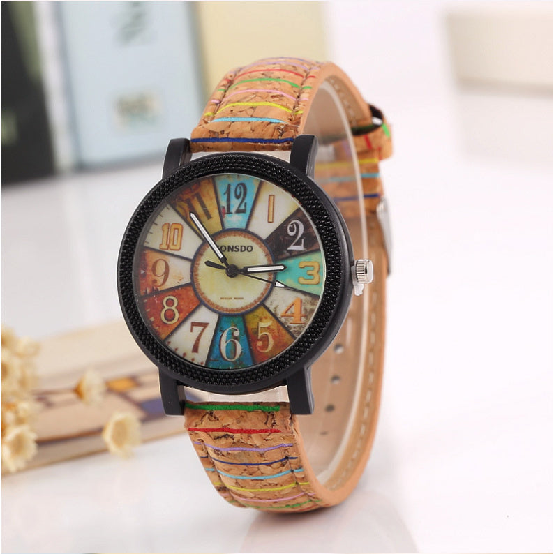 Vintage Leather Women's Watch