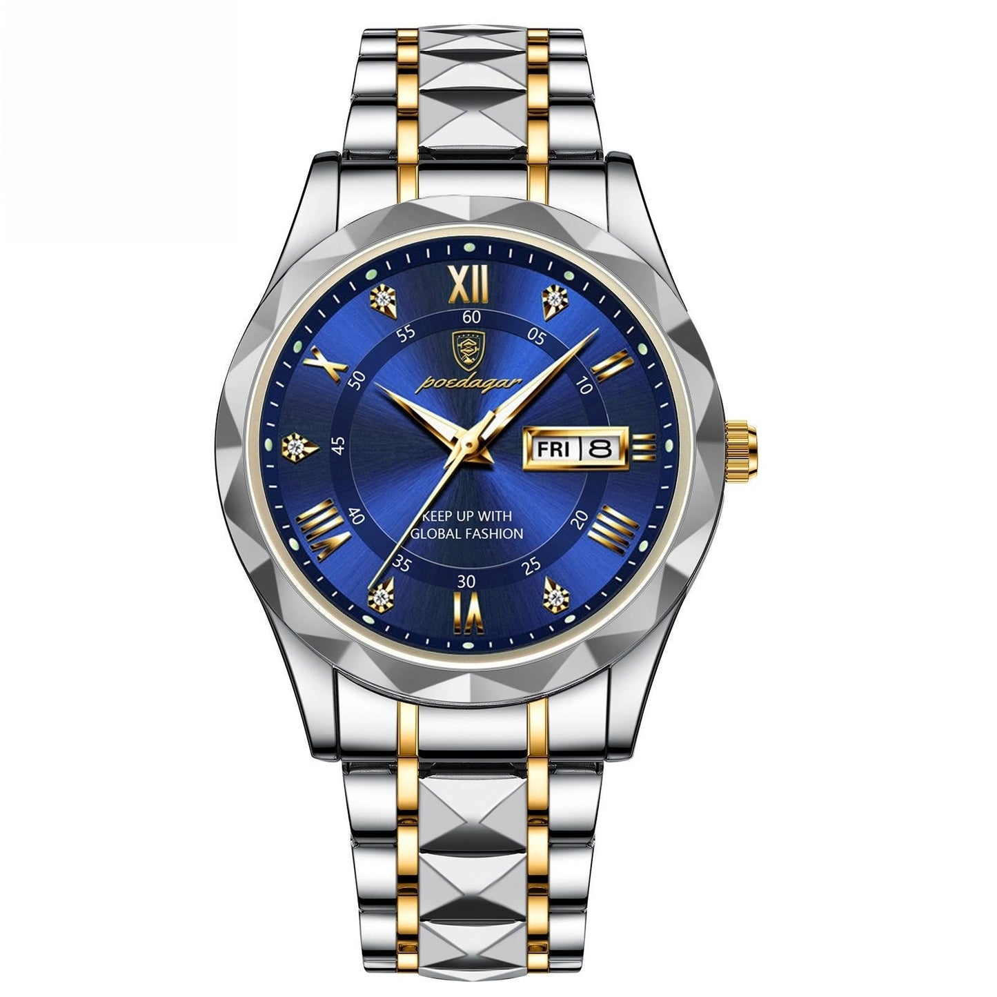 Elite Men’s Luminous Quartz Watch