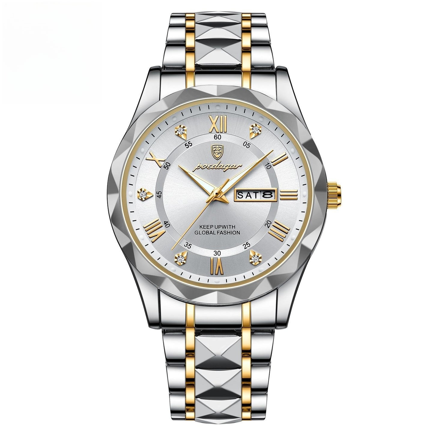 Elite Men’s Luminous Quartz Watch