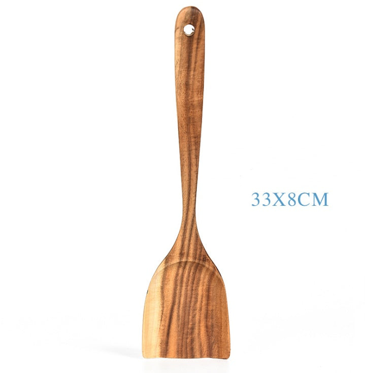 Teak Wood Kitchen Tool Set