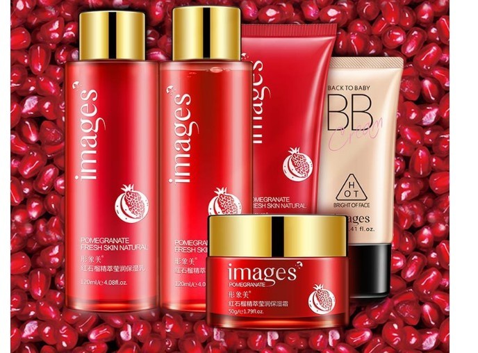 Radiant Red Pomegranate Skincare Set