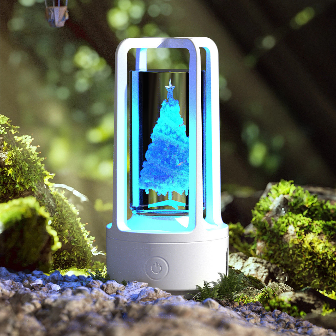 Crystal Lamp & Bluetooth Speaker