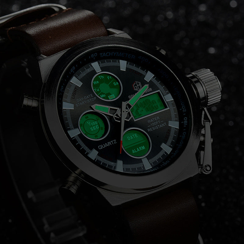 Elite Military Quartz Watch