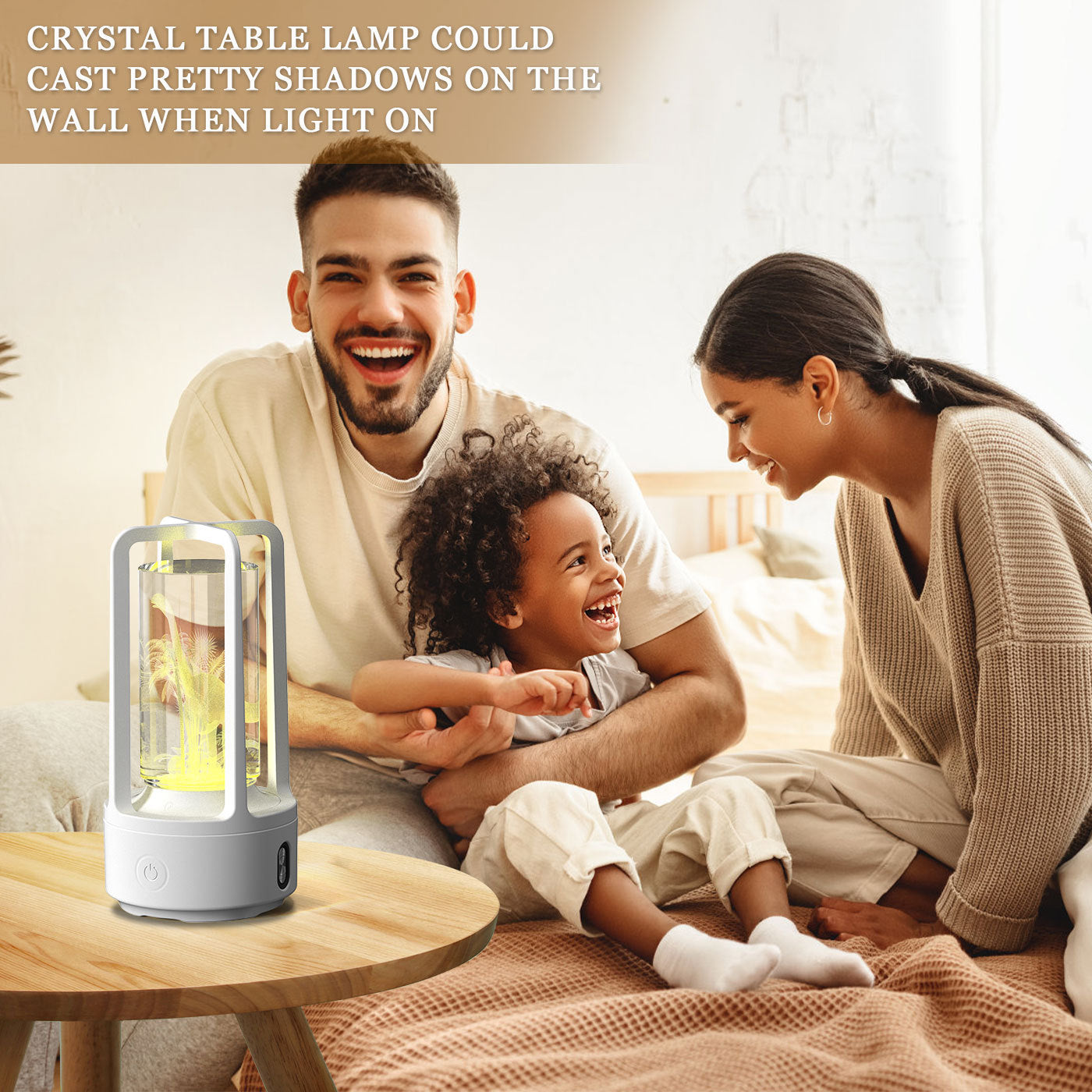 Crystal Lamp & Bluetooth Speaker