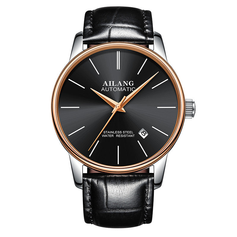 Classic Men's Mechanical Compass Watch