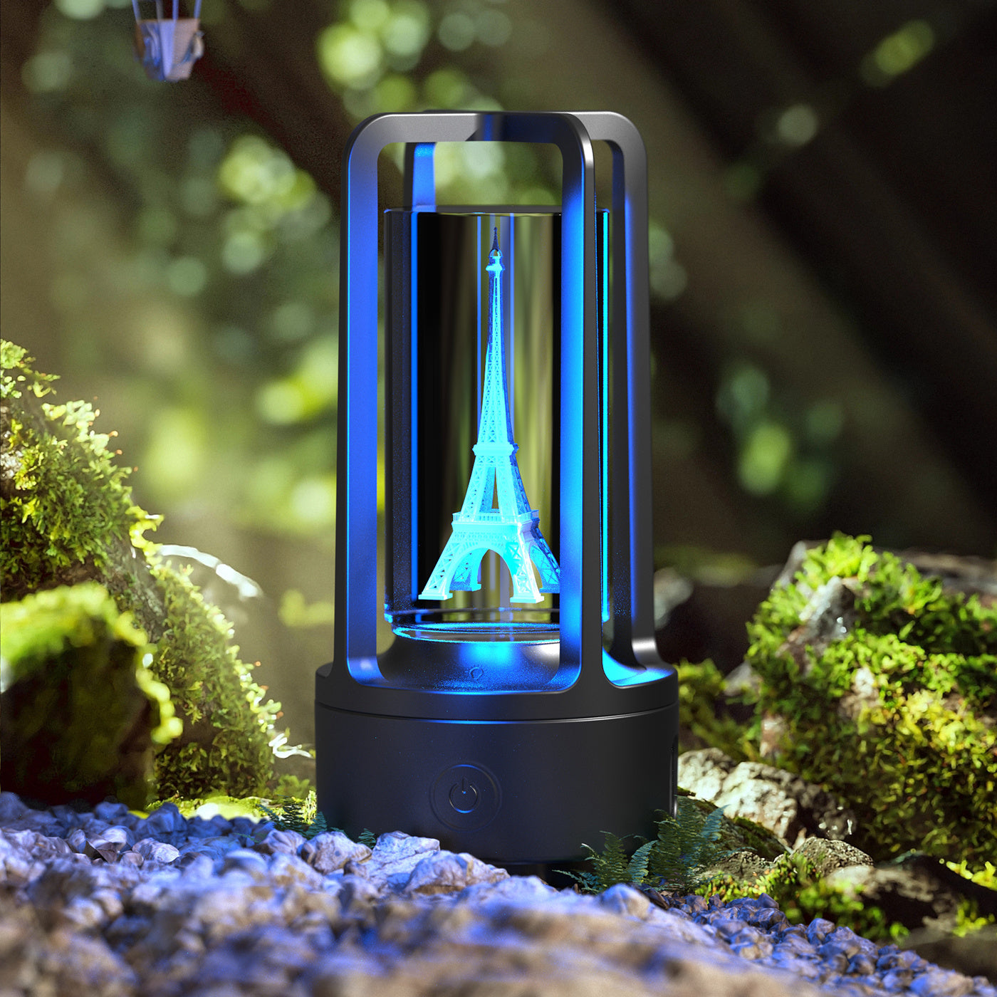 Crystal Lamp & Bluetooth Speaker