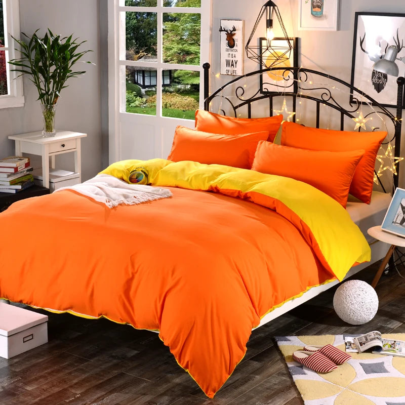 Premium Solid Color Duvet Cover