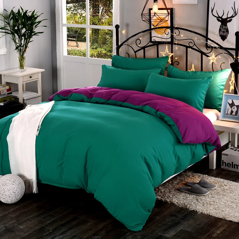 Premium Solid Color Duvet Cover