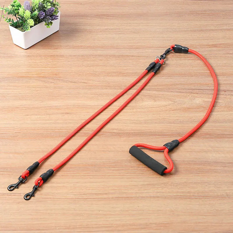 Dual Dog Expanding Leash Coupler