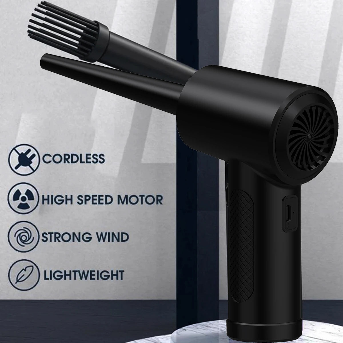 Wireless Adjustable Air Duster