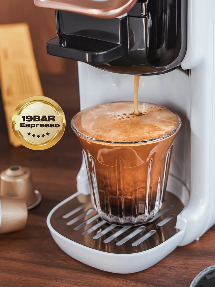 Versatile 5-in-1 Capsule Coffee Maker